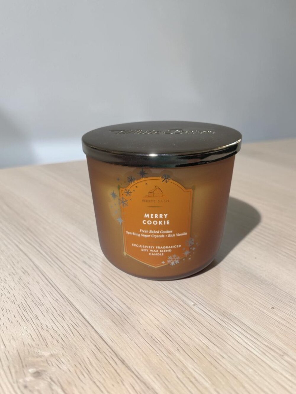 Bath & Body Works, 3-Wick Candle, MERRY COOKIE, NWT - DELICIOUS!